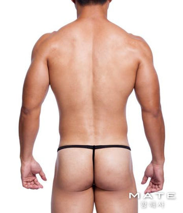Sexy Mens Underwear Very Sexy Ultra G - Min Jun (Black) - MATEGEAR - Sexy Men's Swimwear, Underwear, Sportswear and Loungewear